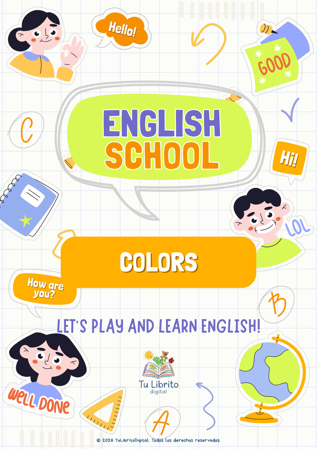 Aprende los colores en inglés