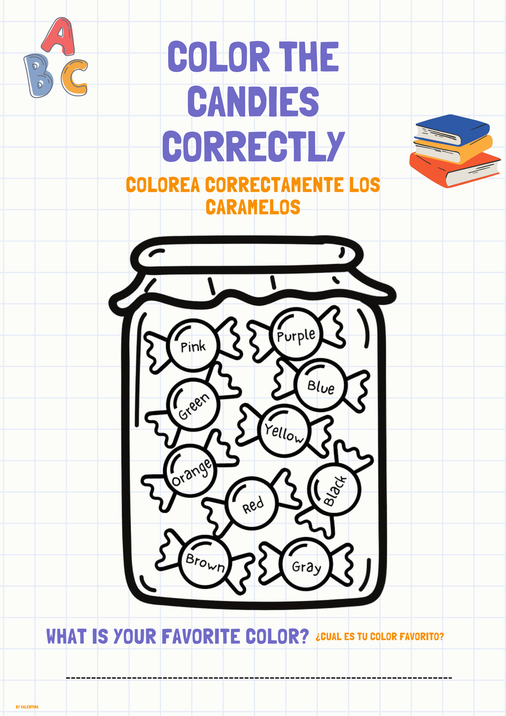 Aprende los colores en inglés